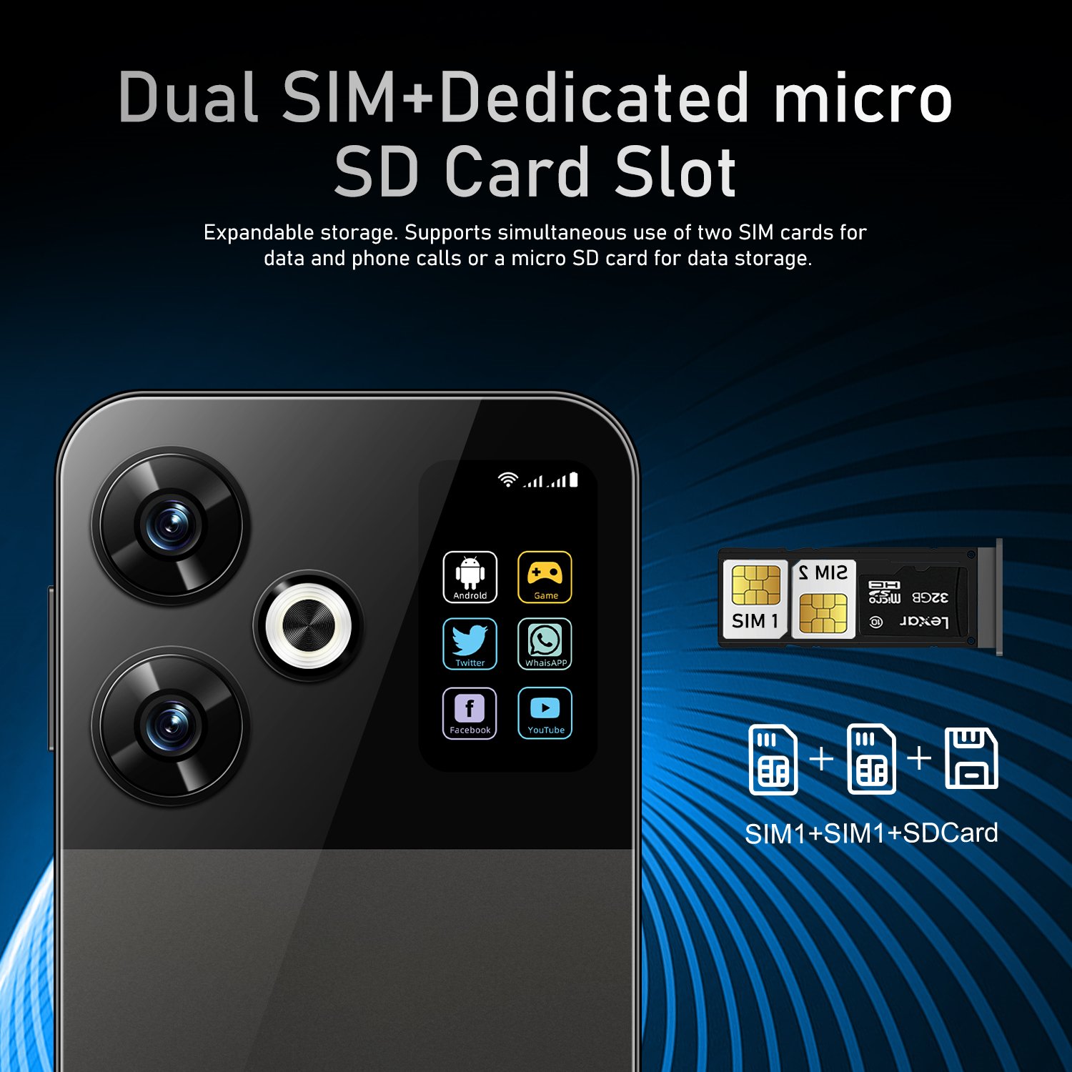 best selling M6 Pro 7.3inch 16GB+1TB Android Smartphones Fingerprint Unlocked Long Standby Deca Core 4G/5G products cheap